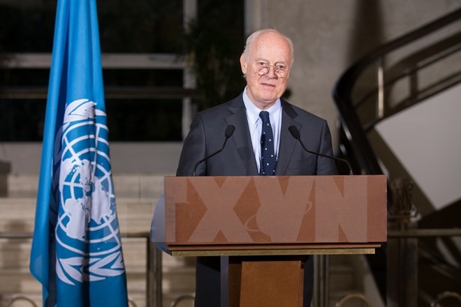 De Mistura reprend les discussions sur la Syrie avec l'opposition - ảnh 1